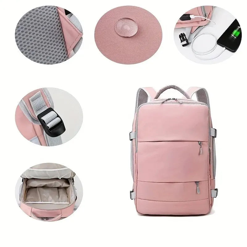 Sac à Dos de Voyage Grande Capacité – Compartiment Chaussures & Design Imperméable™