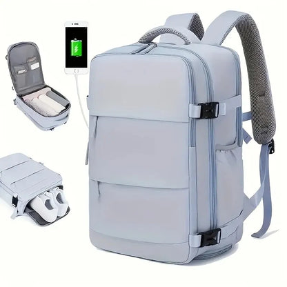Sac à Dos de Voyage Grande Capacité – Compartiment Chaussures & Design Imperméable™